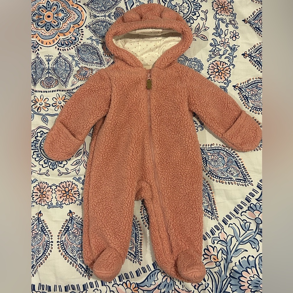 Carter’s Baby Hooded Sherpa Jumpsuit